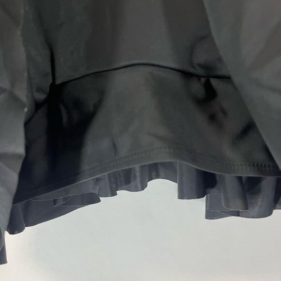 Shein Plus Size Bikini Set Animal Print Bottoms Black Ruffled Top Plus Size 4XL - Picture 7 of 12